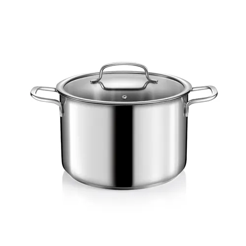 DEEP POT WITH COVER 24 CM
