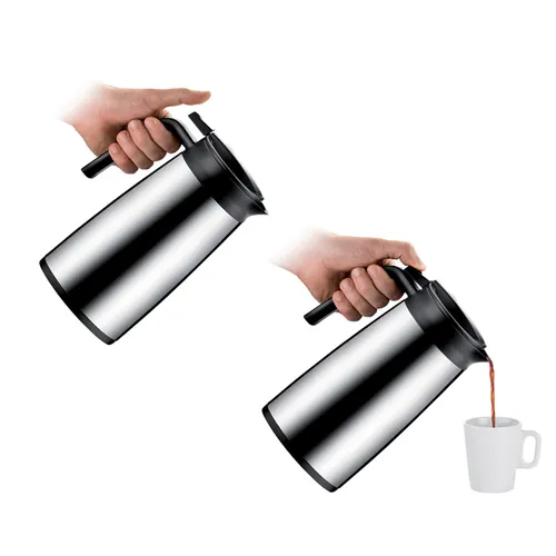 CARAFFA TERMICA CON BECCUCCIO, ACCIAIO INOX