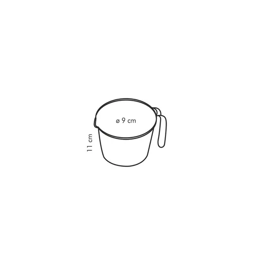 MEASURING VESSEL WITH SPOUT