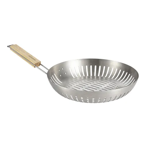 PADELLA PER BARBECUE E CASTAGNE