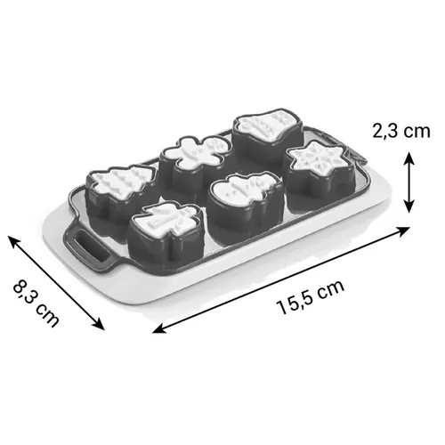 STAMPO TAGLIABISCOTTI CON TIMBRI, NATALE