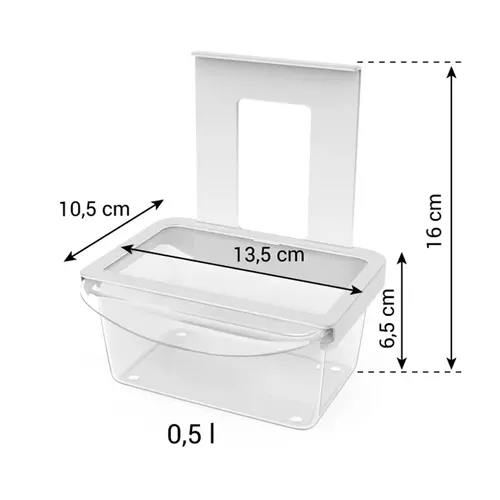 CASSETTO PER ANTA FRIGO