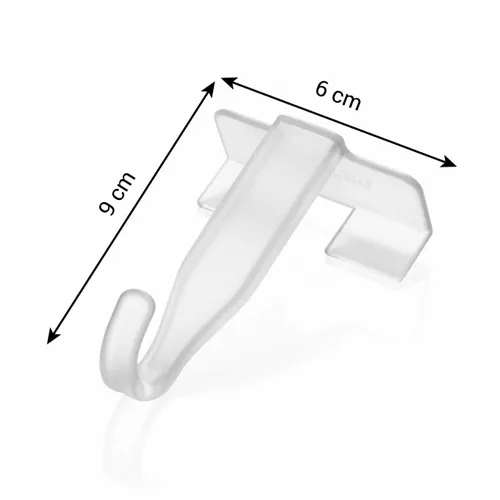 DOOR HOOKS, TRANSPARENT