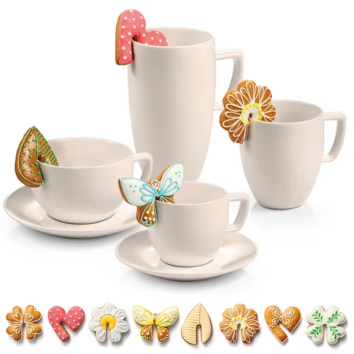 CUP RIM COOKIE CUTTERS, NATURE