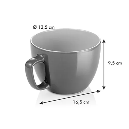 TAZZA MAXI JUMBO BICOLORE