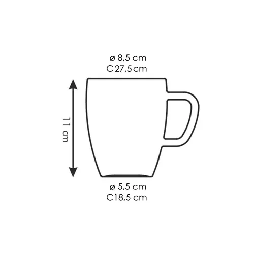 GLASS MUG