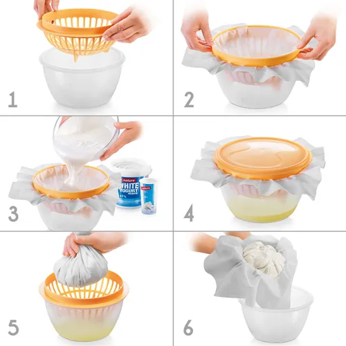 SET FOR MAKING CREAMY CHEESE