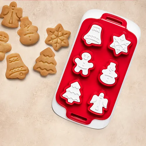 STAMPO TAGLIABISCOTTI CON TIMBRI, NATALE