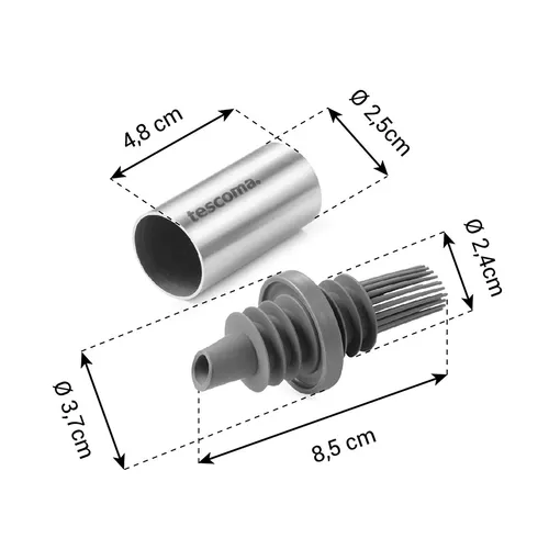 OIL POUR SPOUT WITH BAKERY BRUSH