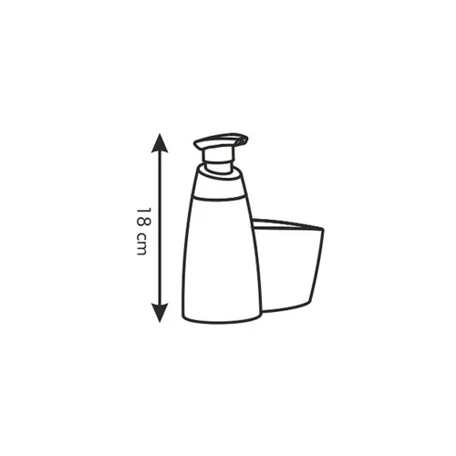 DETERGENT DISPENSER, WITH SPACE FOR SPONGE
