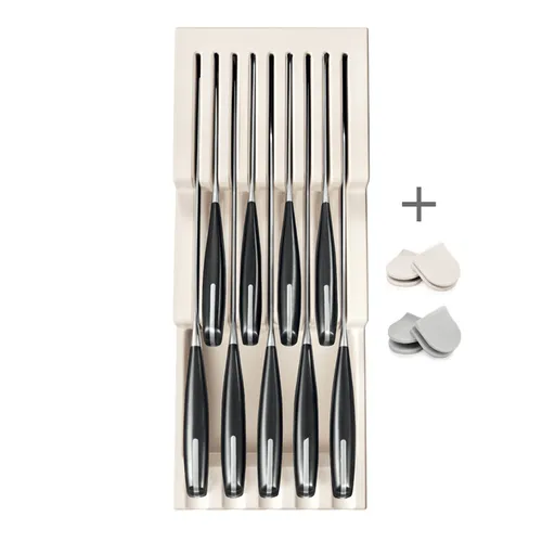 KNIFE TRAY FOR 9 KNIVES, 370x148 mm