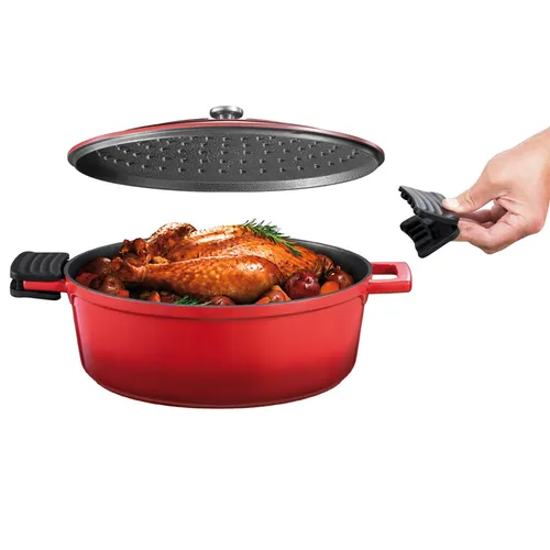 ROASTER WITH LID 