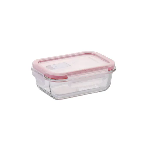 GLASS JAR RECTANGULAR
