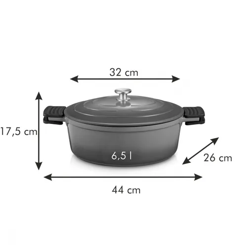 ROASTER WITH LID 