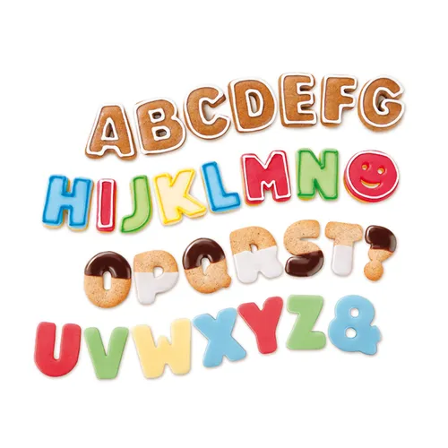 COOKIE CUTTERS ALPHABET