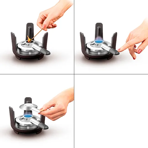 FONDUE SET, 6 PERSONS