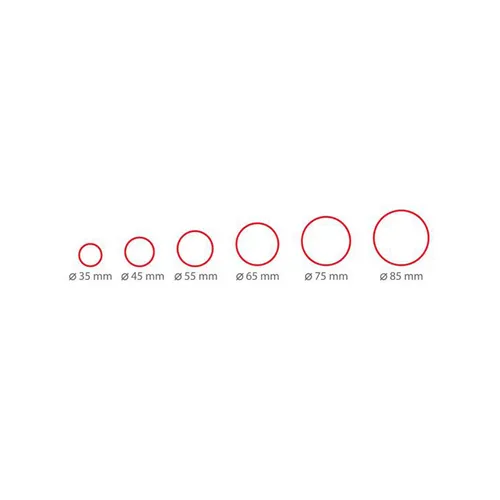 DOUBLE-SIDED COOKIE CUTTERS, CIRCLES