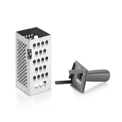 GRATER WITH REMOVABLE HANDLE, FOUR-SIDED