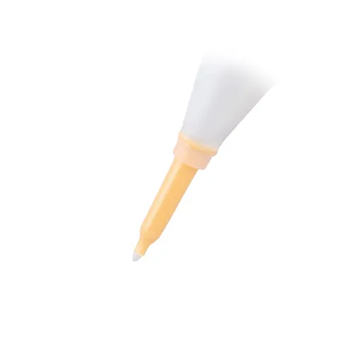 DECORATING BAG WITH MINI NOZZLE, DISPOSABLE