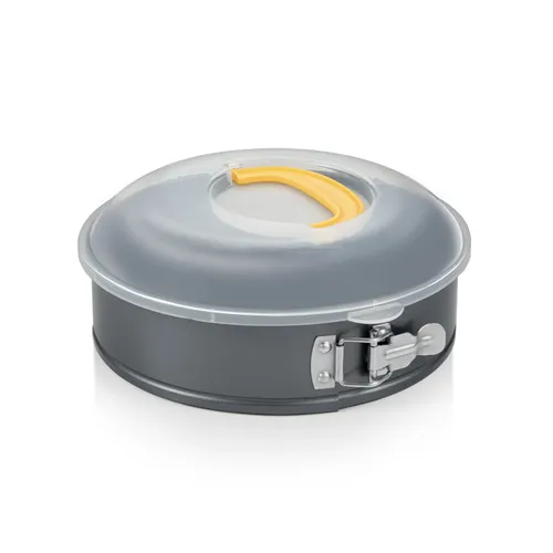TORTIERA APRIBILE ø 26 cm CON COPERCHIO