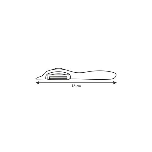CERAMIC PEELER WITH LONGITUDINAL BLADE