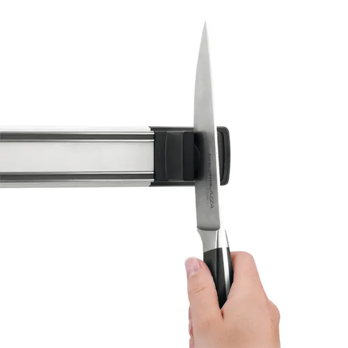 MAGNETIC KNIFE STRIP WITH SHARPENER