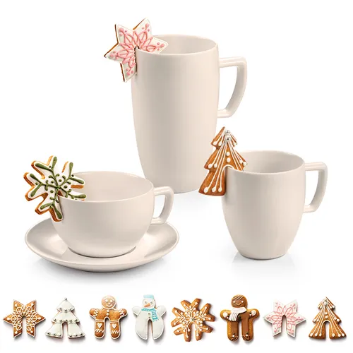 CUP RIM COOKIE CUTTERS, CHRISTMAS