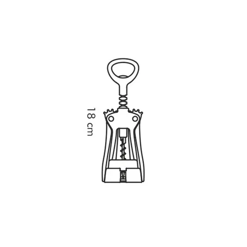 WINE BOTTLE OPENER, WITH FOIL CUTTER