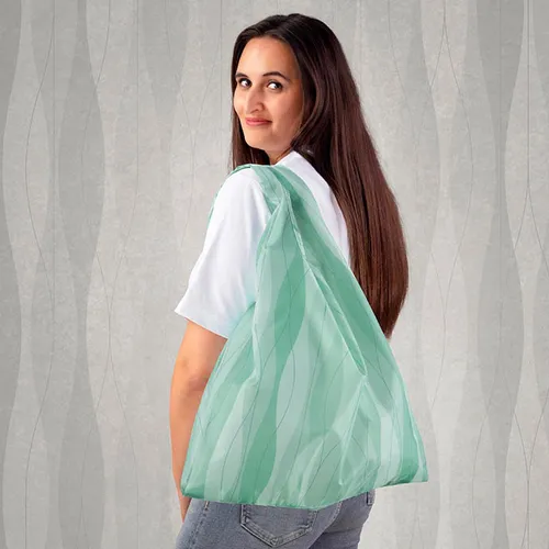 SHOPPING BAG, GREEN