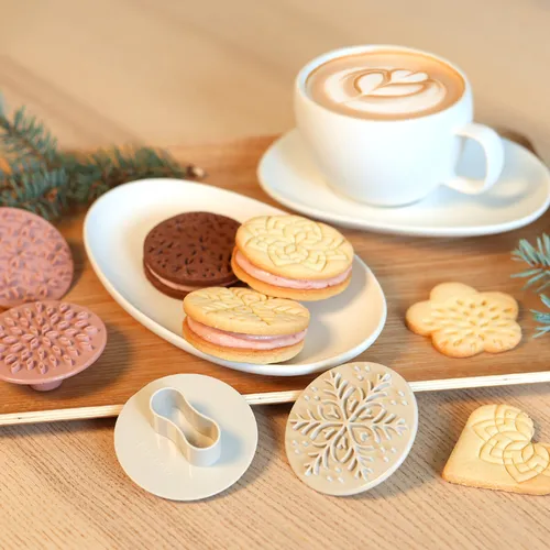 DECORATING STAMPS FOR BISCUITS AND GINGERBREAD COOKIES