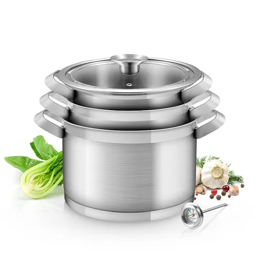 COOKWARE SET WITH THERMOMETER