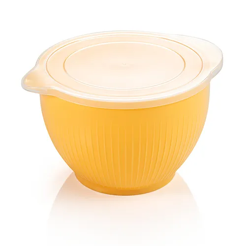 PLASTIC BOWLS WITH LID