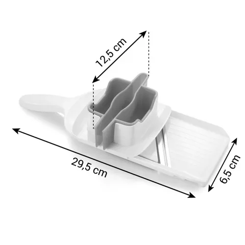 SLICER WITH MULTIFUNCTIONAL HOLDER