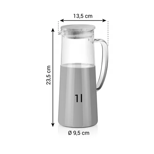 PITCHER WITH LID