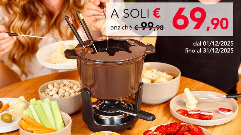 NUOVA FONDUTA PARTY TIME IN OFFERTA