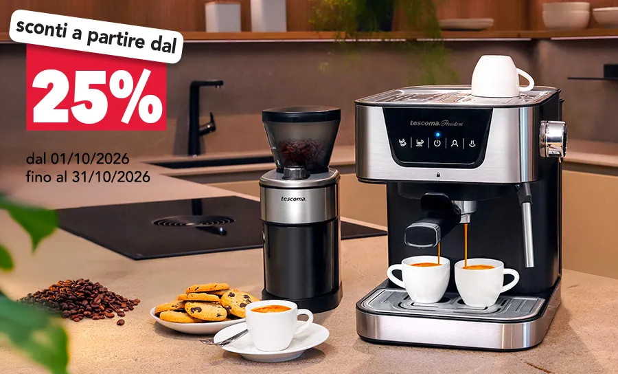 Mondo caffè con sconti dal 25%