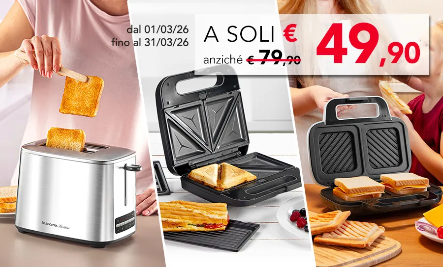 Tostiere in promozione!