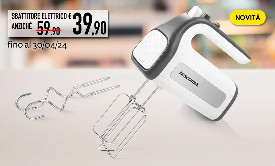 ELECTRIC HAND MIXER AT ONLY 39,90€