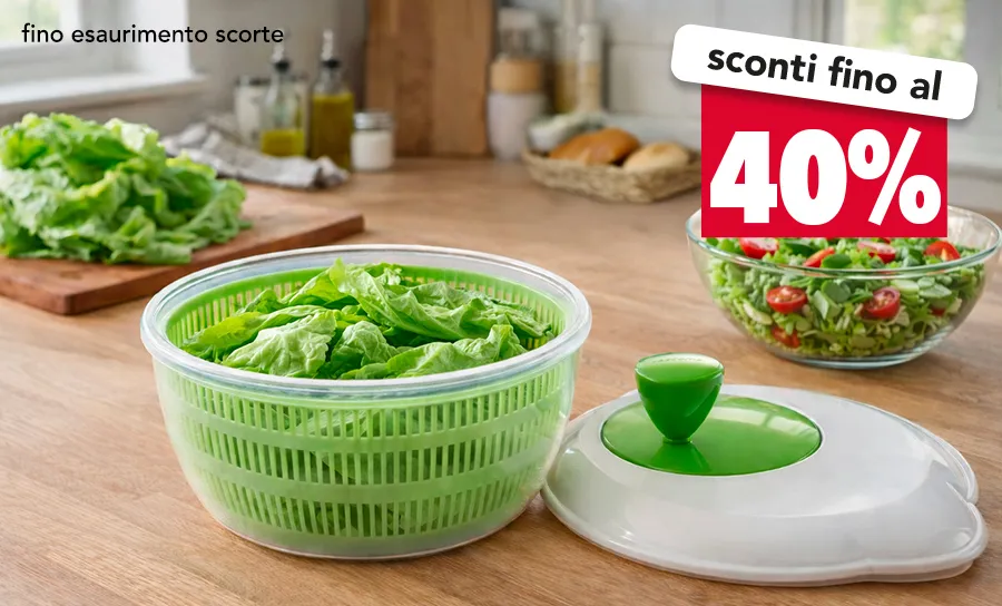 OFFERTE IMPERDIBILI FINO AL 40%