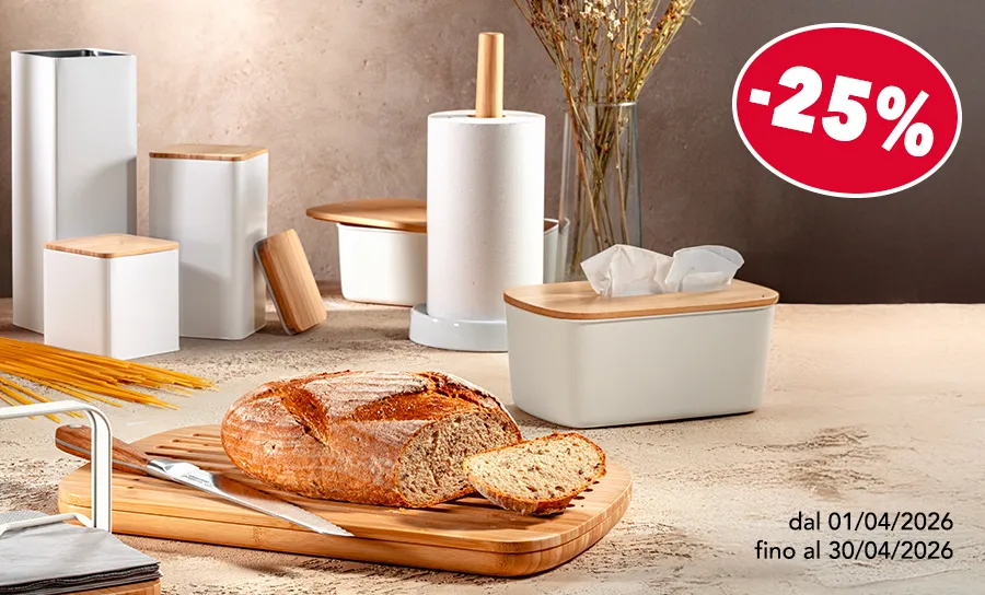 Approfitta dello sconto 25%