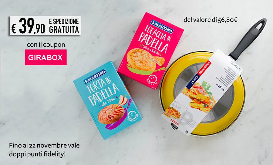 GIRABOX focaccia and cake turner box