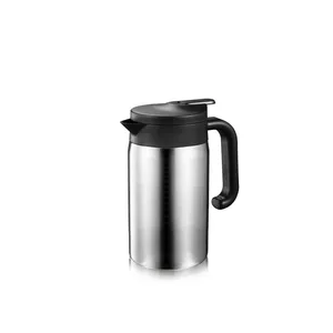 VACUUM FLASK WITH DISPENSING CLOSURE, STAINLESS STEEL