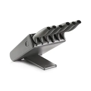 SO-Tech Cuisio Portacoltelli Per Cassettiera – Grigio Chiaro, Per 3 Coltelli, Adatto A Vaschetta 150 Mm