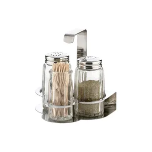 SALT-PEPPER-TOOTHPICKS SET
