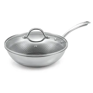 WOK CON COPERCHIO