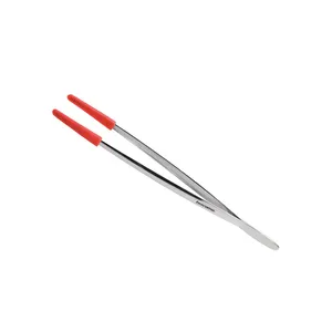 KITCHEN TWEEZERS WITH SILICONE TIPS