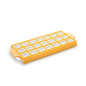 GEFU Astuccio Quadrato Per Ravioli 28440 | Stampo E Mattarello Per Pasta Fresca Fatta In Casa | 12 Pezzi