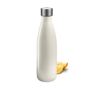 BOTTIGLIA IN ACCIAIO INOX, 0.6 L, PANNA