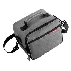 THERMAL-INSULATING LUNCH BAG WITH 3 CONTAINERS