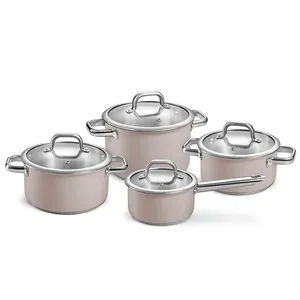 BATTERIA DI PENTOLE, TAUPE